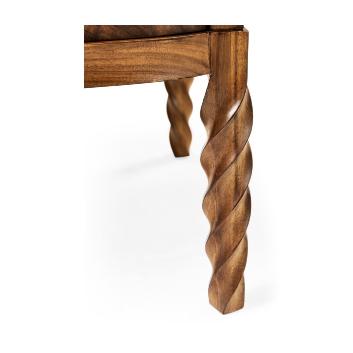 Walnut Barleytwist Chest of Drawers