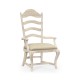Casual Limed Acacia Dining Arm Chair
