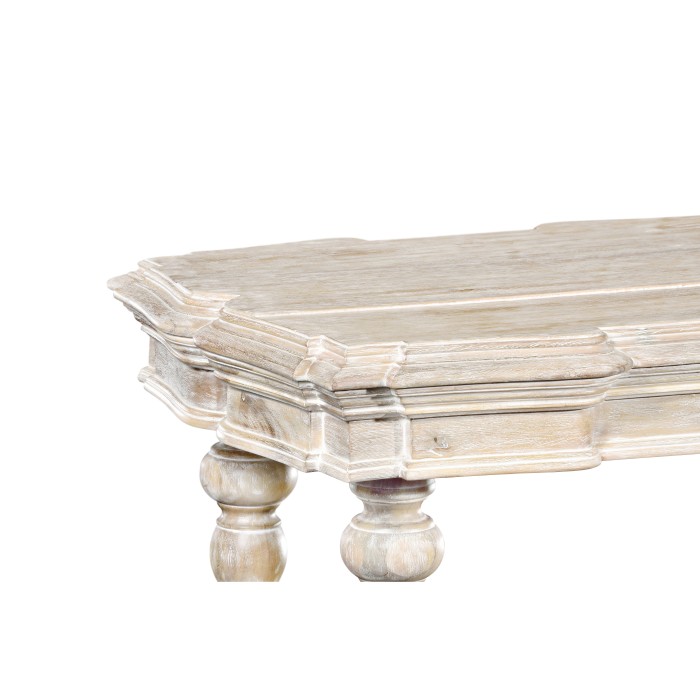 Limed Acacia Side Table