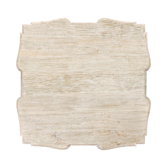 Square Limed Acacia Coffee Table