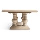Limed Acacia Extending Dining Table 110