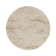 Wrought Iron Round Table with Light Marble Top