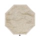 Octagon Limed Acacia End Table