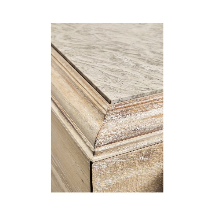 Limed Acacia Chest of Drawers