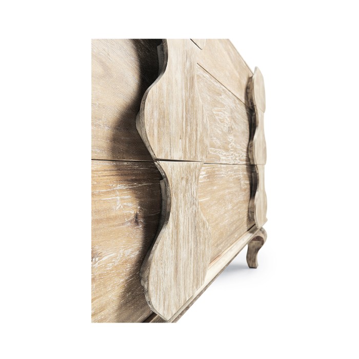 Limed Acacia Chest of Drawers