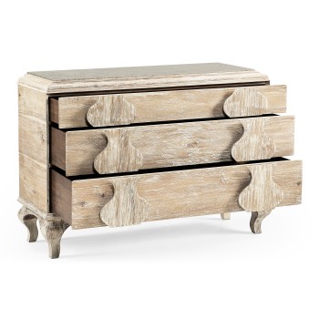 Limed Acacia Chest of Drawers