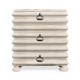 Rectangular Limed Acacia Chest of Drawers