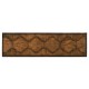Large Rectangular Rustic Walnut Chest of Drawers