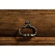 Large Rectangular Rustic Walnut Chest of Drawers