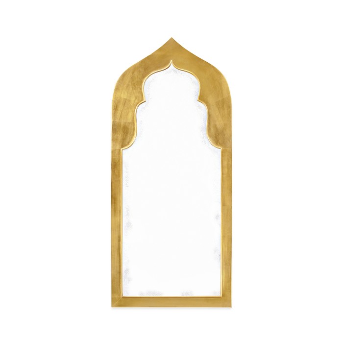 Floor antique mirror (Gilded)