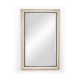 Rectangular Limed Acacia Antique Mirror