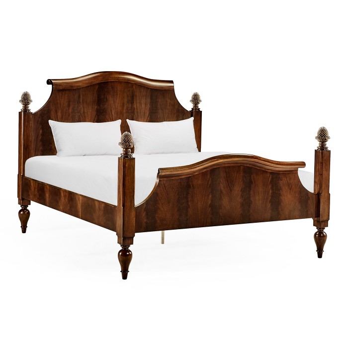 Four Poster Mahogany US King Bed