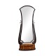 Feather Inlay Hand Carved Standing Mirror