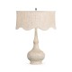 Limed Acacia Table Lamp
