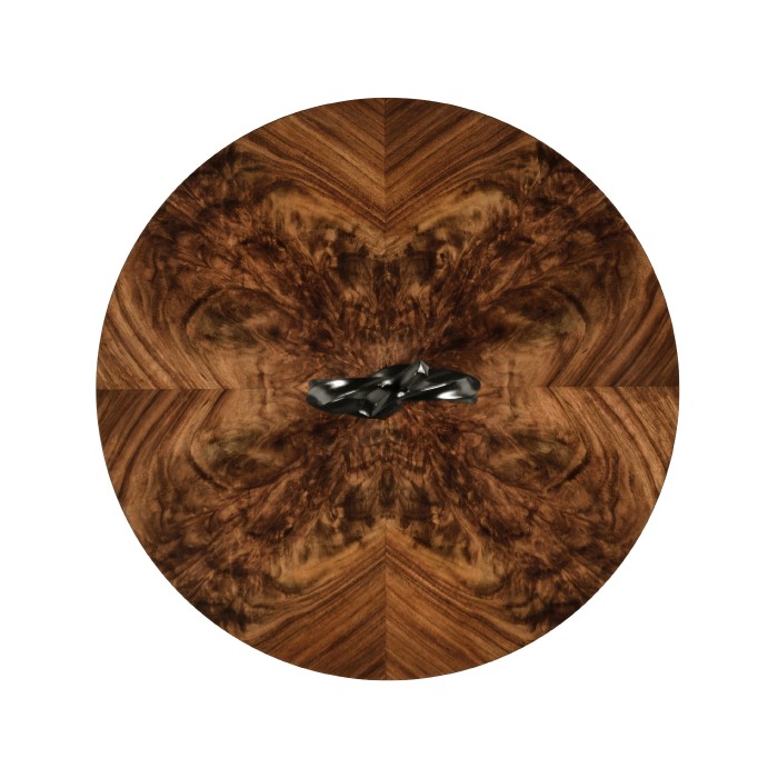 Black Barleytwist Drinks Table