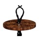 Black Barleytwist Drinks Table