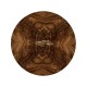 Walnut Barleytwist Drinks Table