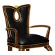 Mahogany Brown Barstool (Arm)