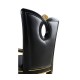 Black Painted Counter Stool (Arm)