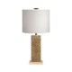 Herringbone Shell Inlaid Lamp