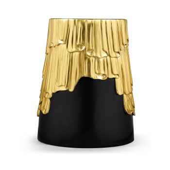Gilded lamp table
