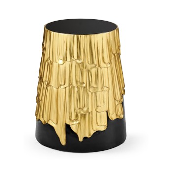 Gilded lamp table