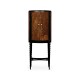 Black Barleytwist Drinks Cabinet