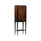 Black Barleytwist Drinks Cabinet