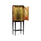 Black Barleytwist Drinks Cabinet