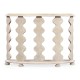 Demilune Console Table in Limed Acacia
