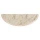 Demilune Console Table in Limed Acacia