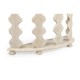 Demilune Console Table in Limed Acacia