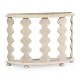 Demilune Console Table in Limed Acacia