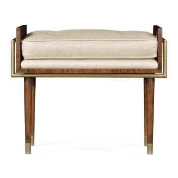 Cosmo Hyedua Stool, Upholstered in MAZO