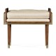 Cosmo Hyedua Stool, Upholstered in MAZO