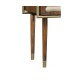 Cosmo Hyedua Stool, Upholstered in MAZO