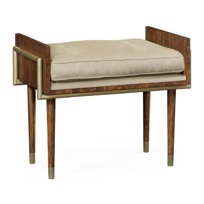 Cosmo Hyedua Stool, Upholstered in MAZO