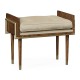 Cosmo Hyedua Stool, Upholstered in MAZO