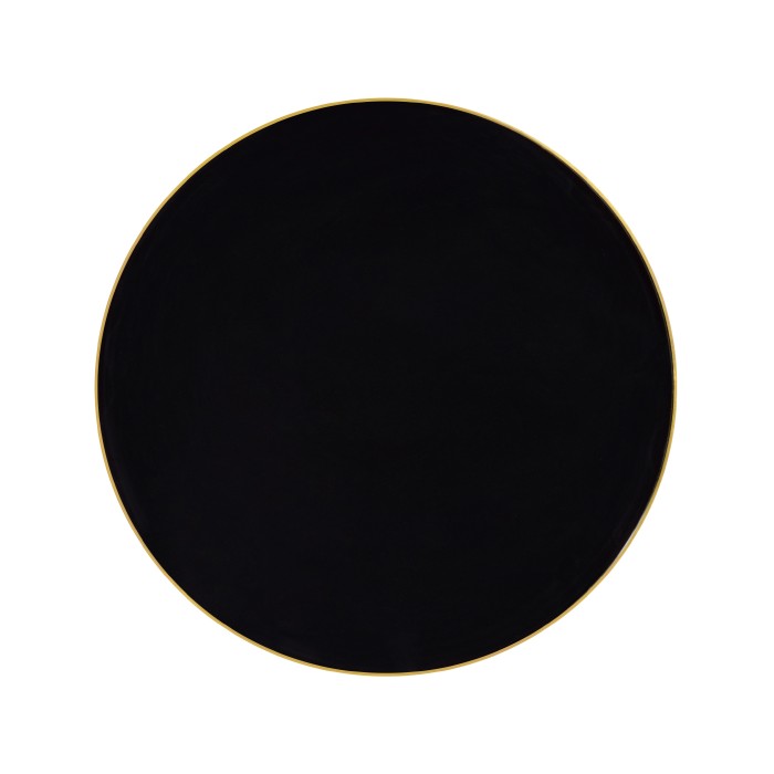 Gilded round wine table
