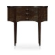 Black Eucalyptus Kidney Shaped Side Table