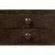 Black Eucalyptus Kidney Shaped Side Table