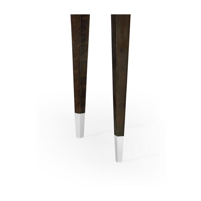 Black Eucalyptus Kidney Shaped Side Table
