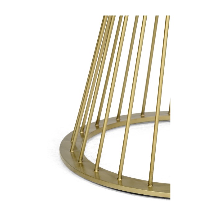 Camden Round Brass Centre Table