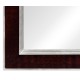 Black Eucalyptus and Silver Hanging Mirror