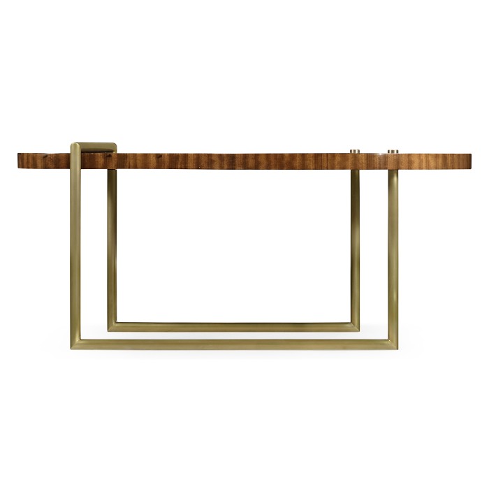 Mid-century asymmetric coffee table