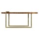 Mid-century asymmetric coffee table