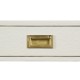 Great White faux Croc console