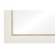 Great White faux Croc mirror