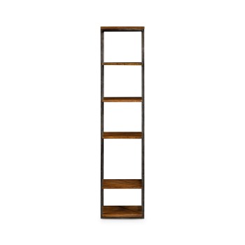 5 tiered étagère in rustic walnut