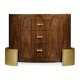Small oval chest of drawers